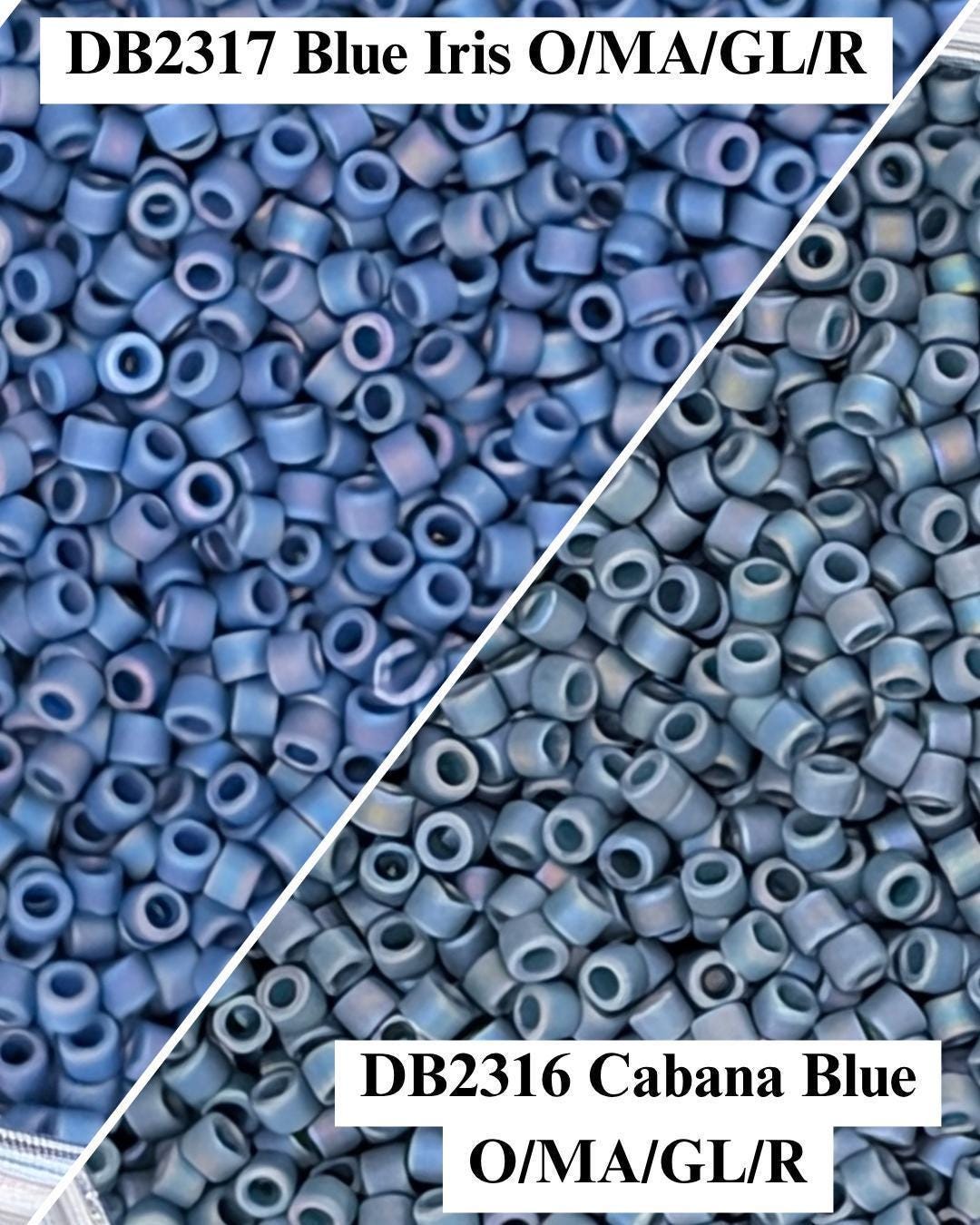 Matte Glazed Delica Beads - Premium 19 Color Seed Bead Kit | Japanese Glass Tubes