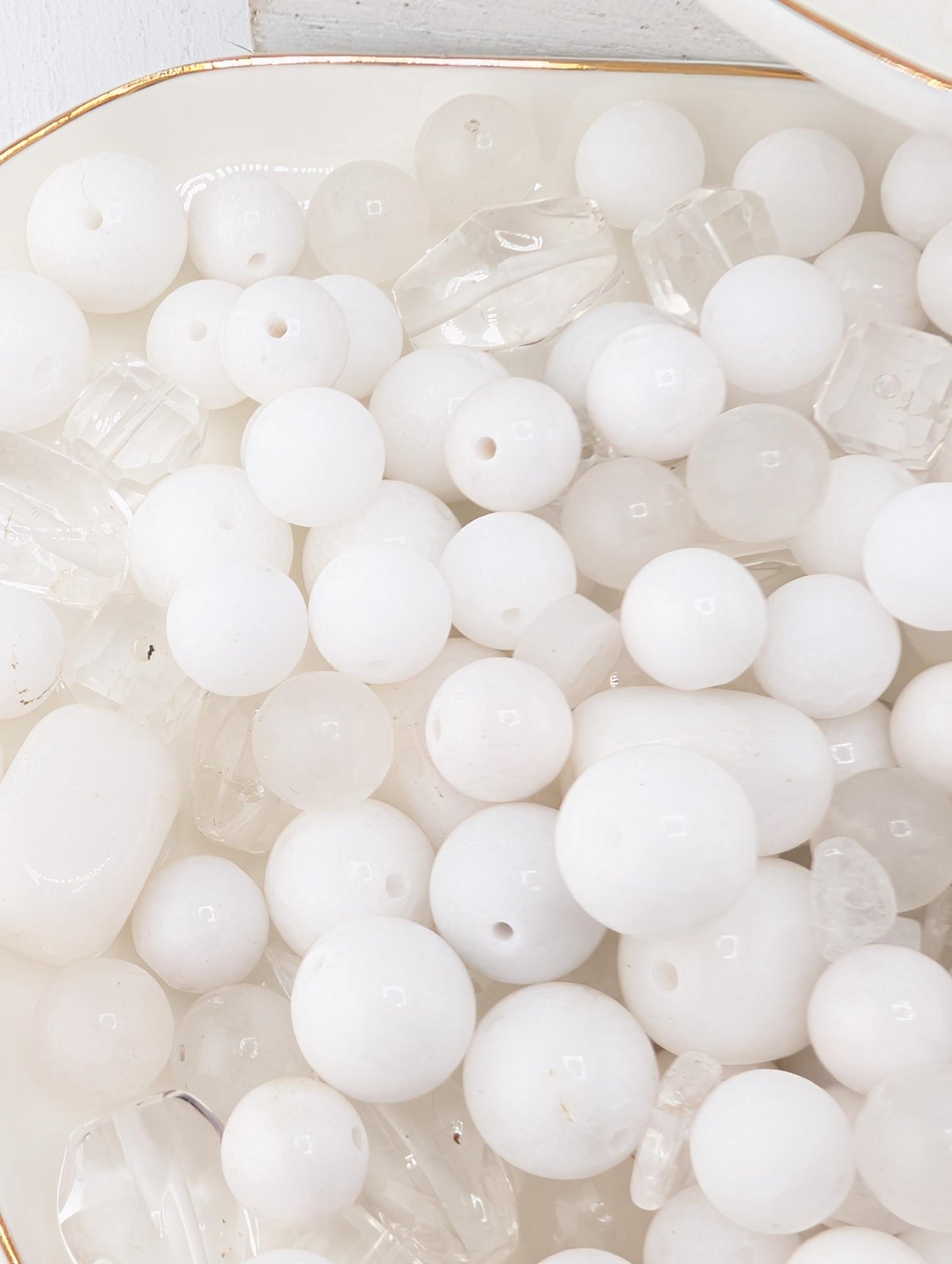 Quartz Gemstone Beads - Semi Precious Gemstone Bead Mix | Bulk Jewelry Supplies