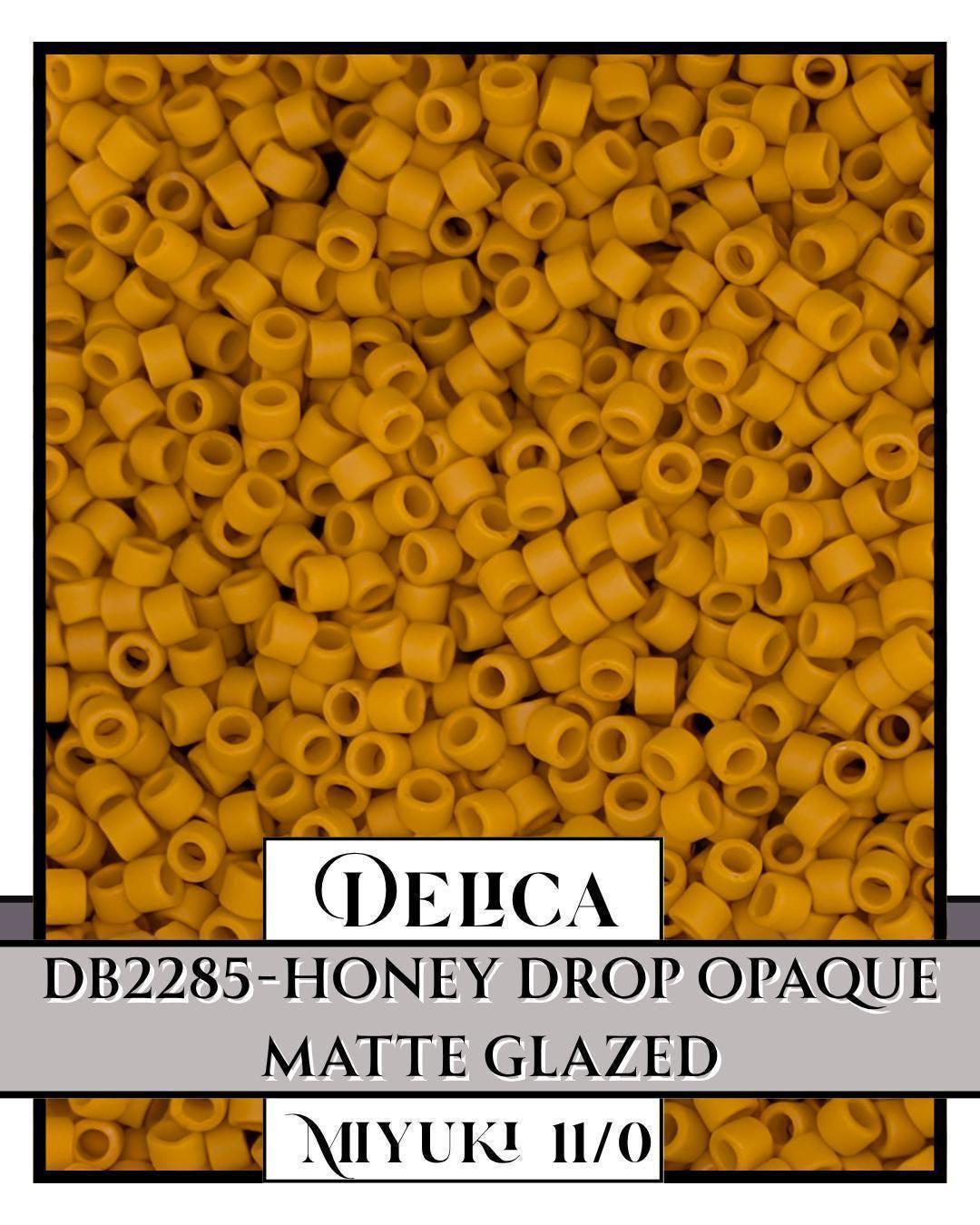 Miyuki Delica Beads - Japanese Glass Seed Bead Set | Size 11 Uniform Colorful Mix
