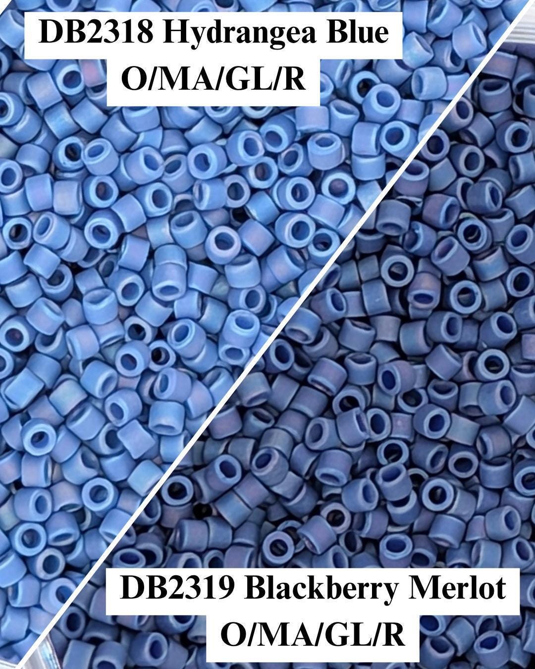 Matte Glazed Delica Beads - Premium 19 Color Seed Bead Kit | Japanese Glass Tubes