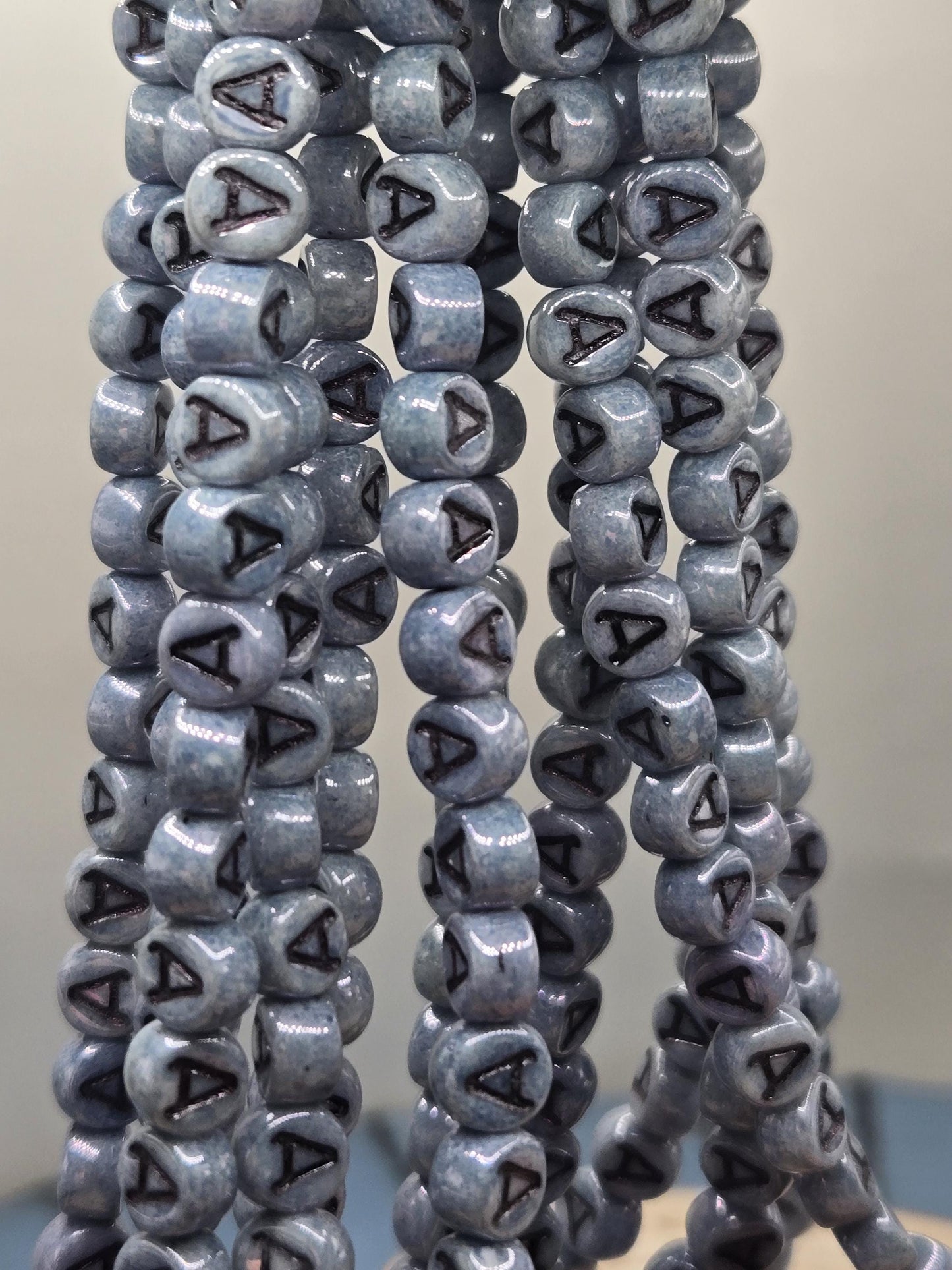 Vintage Czech Beads – 8mm Coin Shaped Glass Beads | Premium Strand