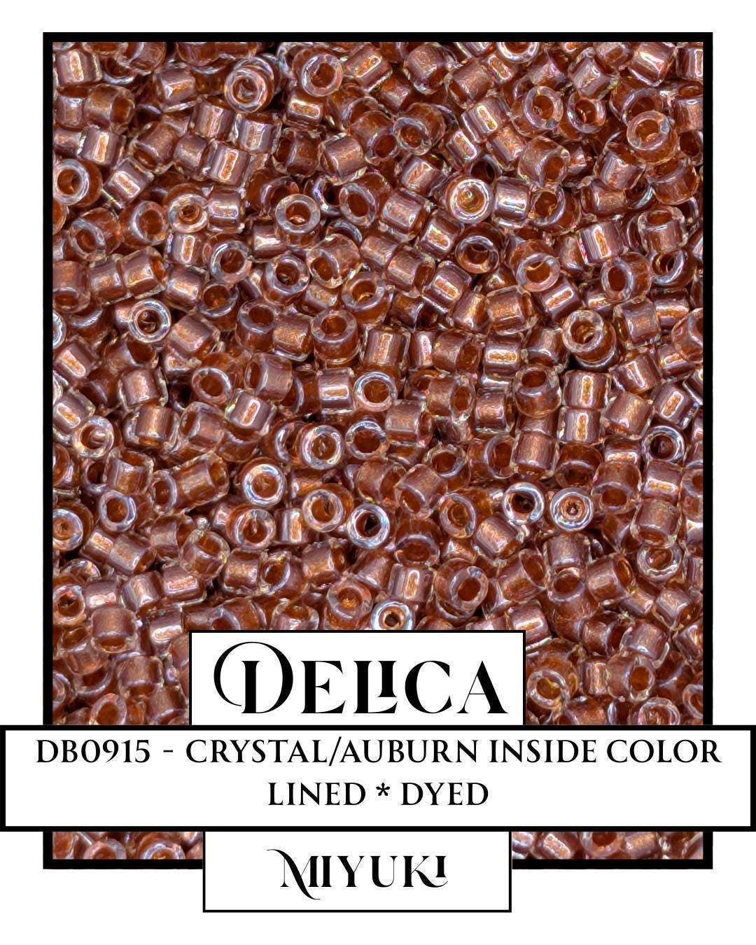 Miyuki Delica Beads - Genuine Japanese Glass Seed Beads Size 11/0 | 7g Resealable Bag