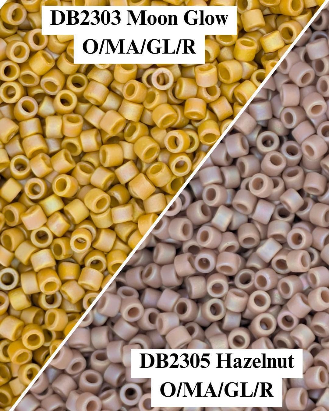 Matte Glazed Delica Beads - Premium 19 Color Seed Bead Kit | Japanese Glass Tubes