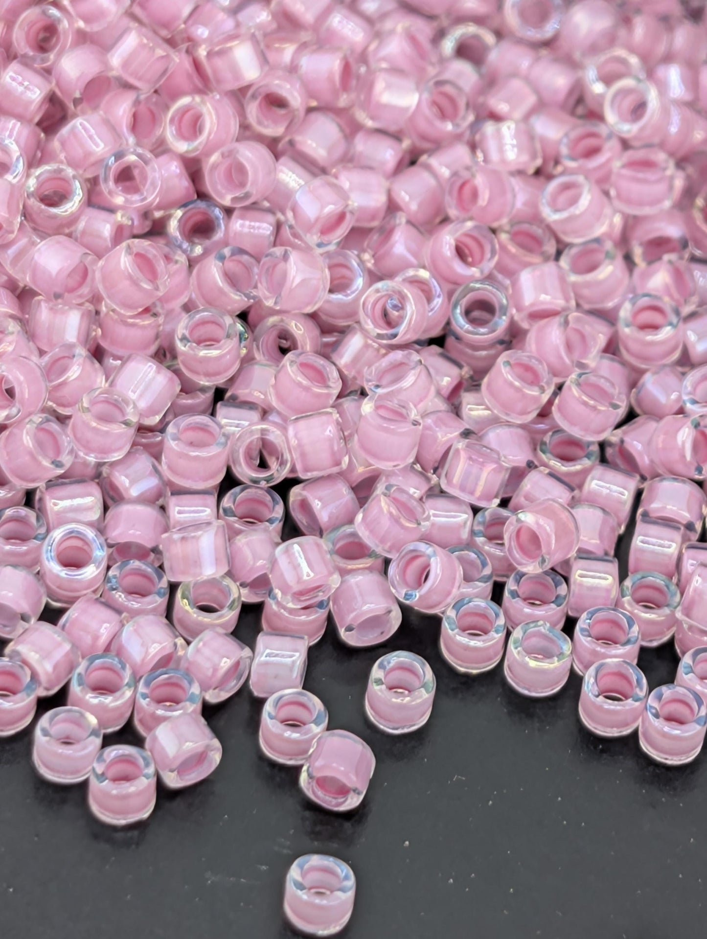 Miyuki Seed Beads - Crystal Light Lilac Delica Bead Tubes | Premium Glass Beads