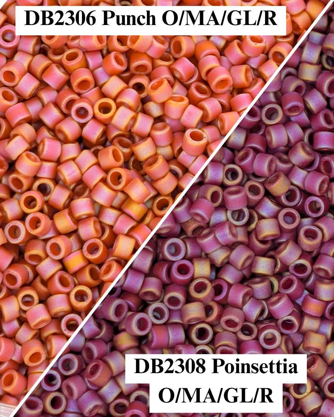 Matte Glazed Delica Beads - Premium 19 Color Seed Bead Kit | Japanese Glass Tubes