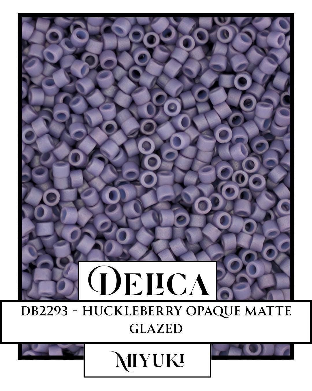 Delica Bead Set - Six Color Matte Glazed Seed Beads for Jewelry Making