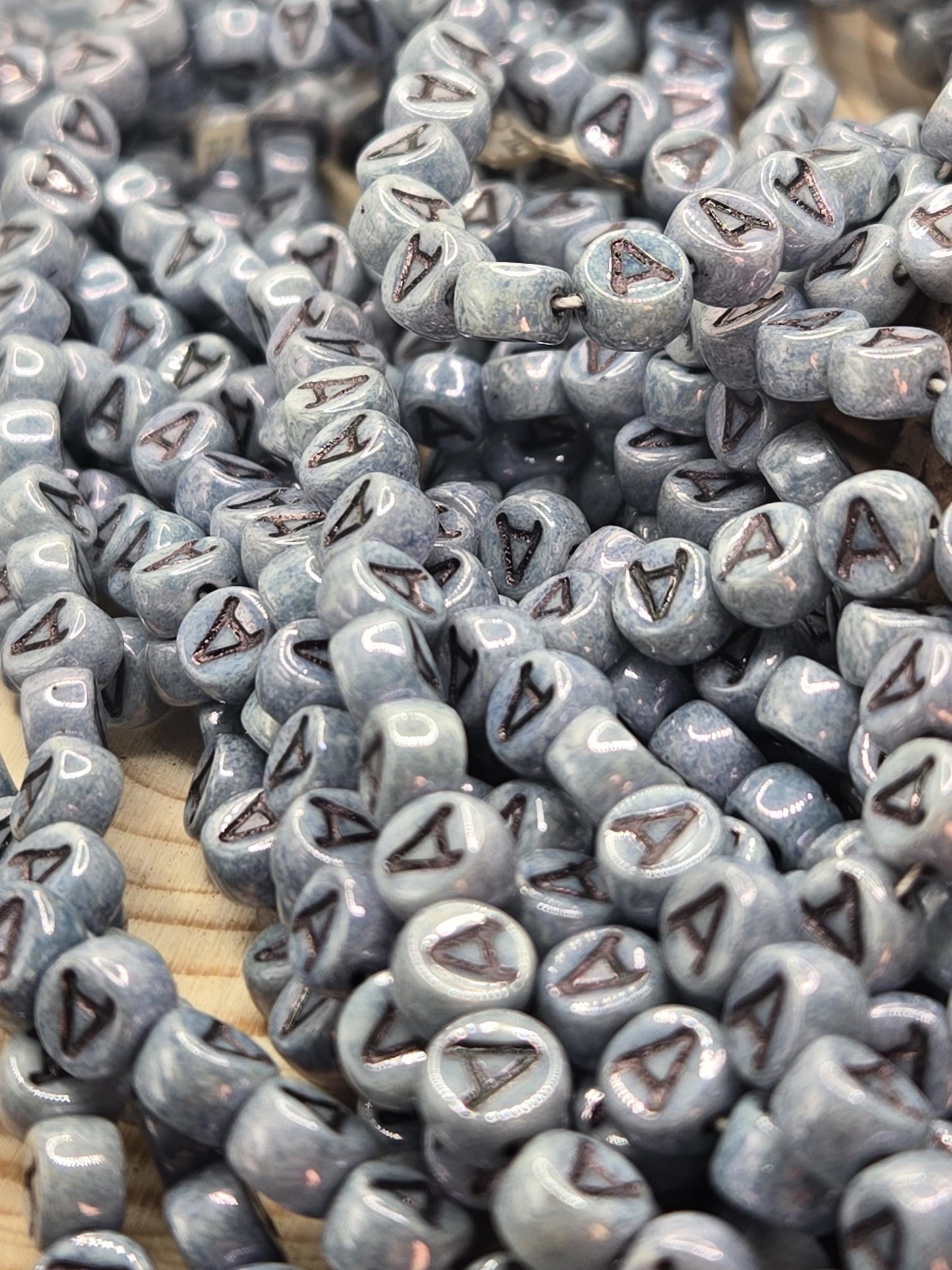 Vintage Czech Beads - 8mm Coin Glass Strand | Premium Handmade Jewelry Supplies
