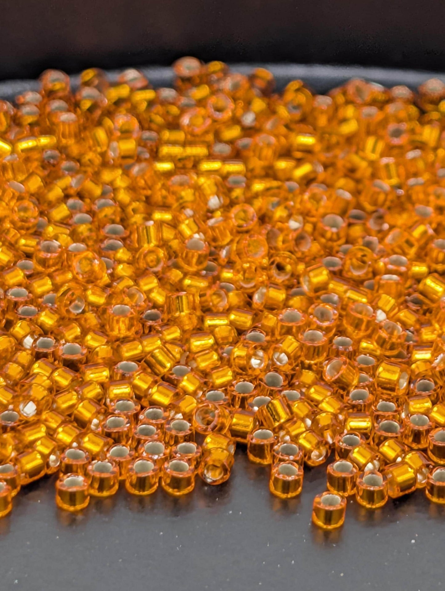 Miyuki Delica Beads - Orange Bead Tubes 7g Pack | Premium Seed Beads for Bead Weaving