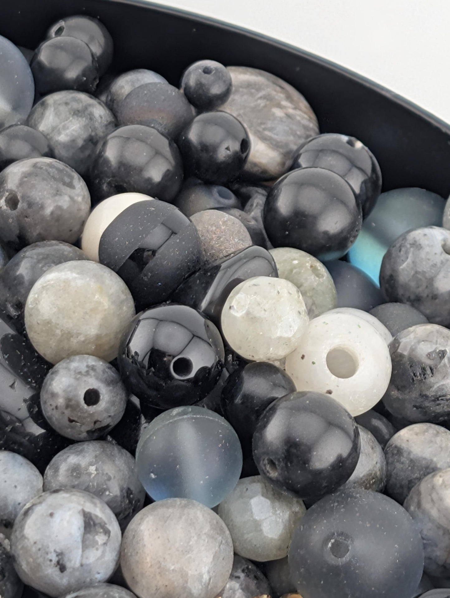 Moss Agate Beads - Natural Stone Beads Gemstone Mix | Semi Precious Jewelry Supplies