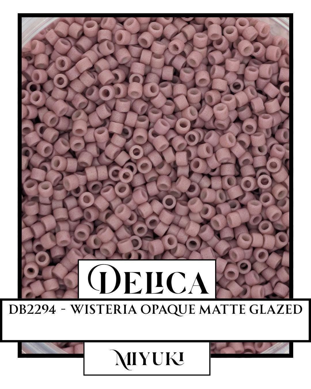 Delica Bead Set - Six Color Matte Glazed Seed Beads for Jewelry Making