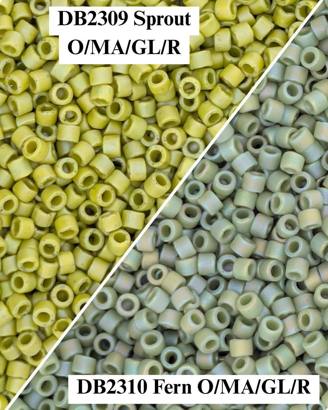 Matte Glazed Delica Beads - Premium 19 Color Seed Bead Kit | Japanese Glass Tubes