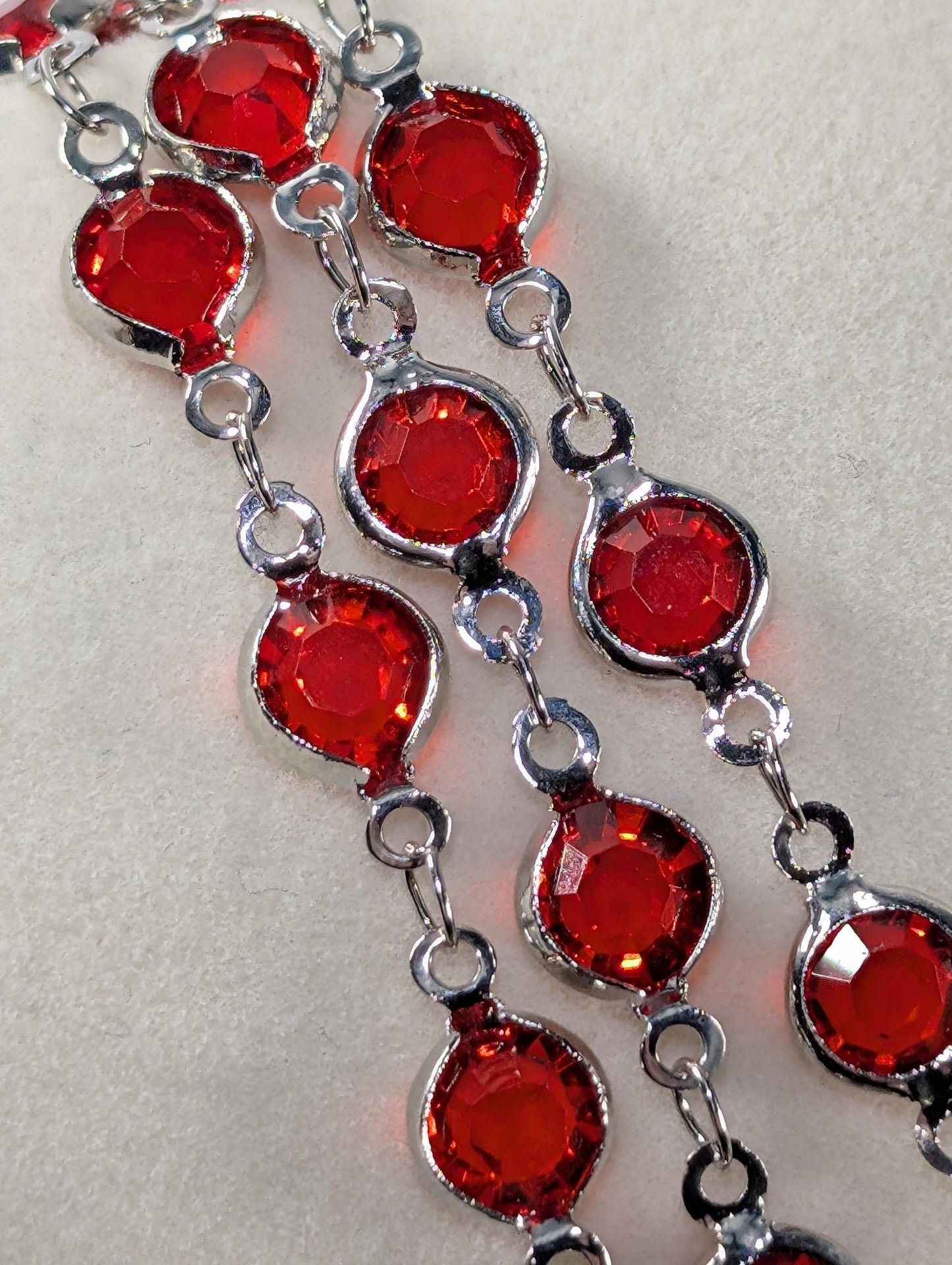 Multi-Color Silver Plated Chain Bulk Chain Silver Plated Chain By The Foot, For Jewelry Making and Crafts