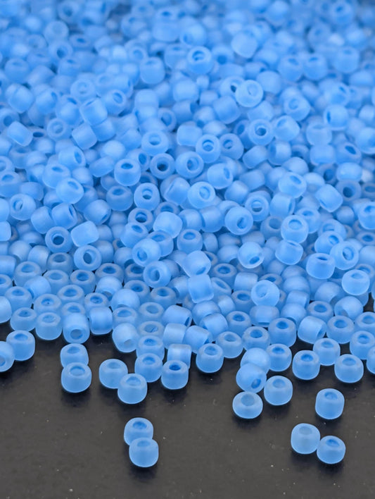 8310SB Translucent Inside Color Aqua Blue  8/0  Matsuno Seed Beads (15g, ~600 pcs)