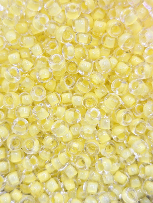 8288SB Translucent Inside Color Yellow  8/0  Matsuno Seed Beads (15g, ~600 pcs)