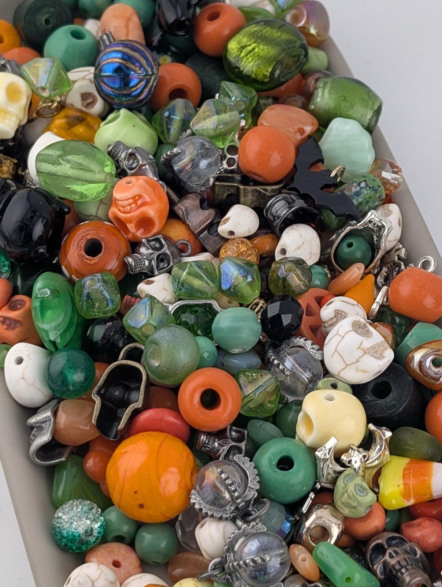 Exclusive "Witches Brew" Glass Bead Soup: DIY Jewelry Making Supplies (56g Pkg)