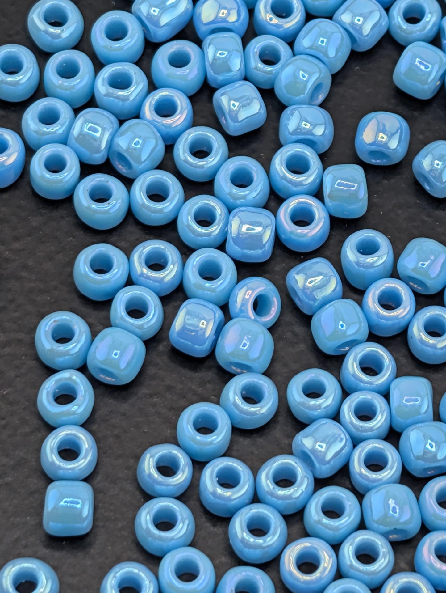 5026SB Opaque Rainbow Turquoise Blue  8/0  Matsuno Seed Beads (15g, ~600 pcs)