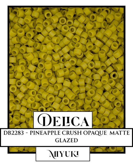 Miyuki Delica Beads | Pineapple Crush 11/0 Japanese Glass Seed Beads Pack - 7g