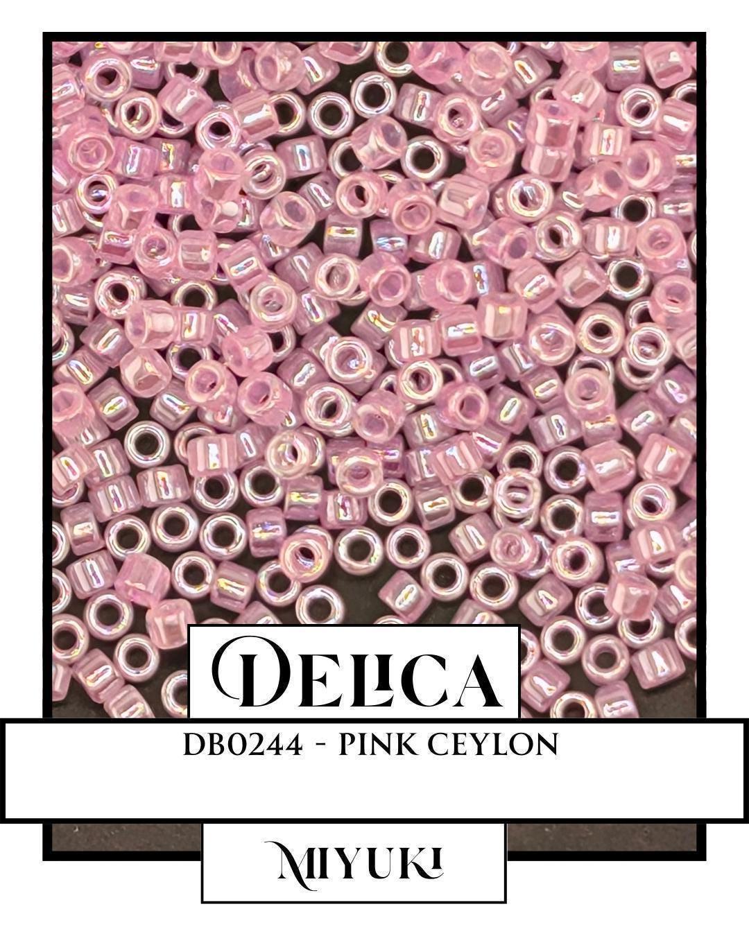 Miyuki Delica Beads 11/0 Size - Japanese Glass Beads for Seed Bead Weaving