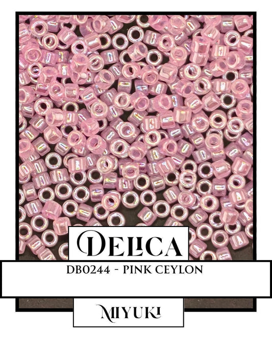 Miyuki Delica Beads 11/0 Size - Japanese Glass Beads for Seed Bead Weaving