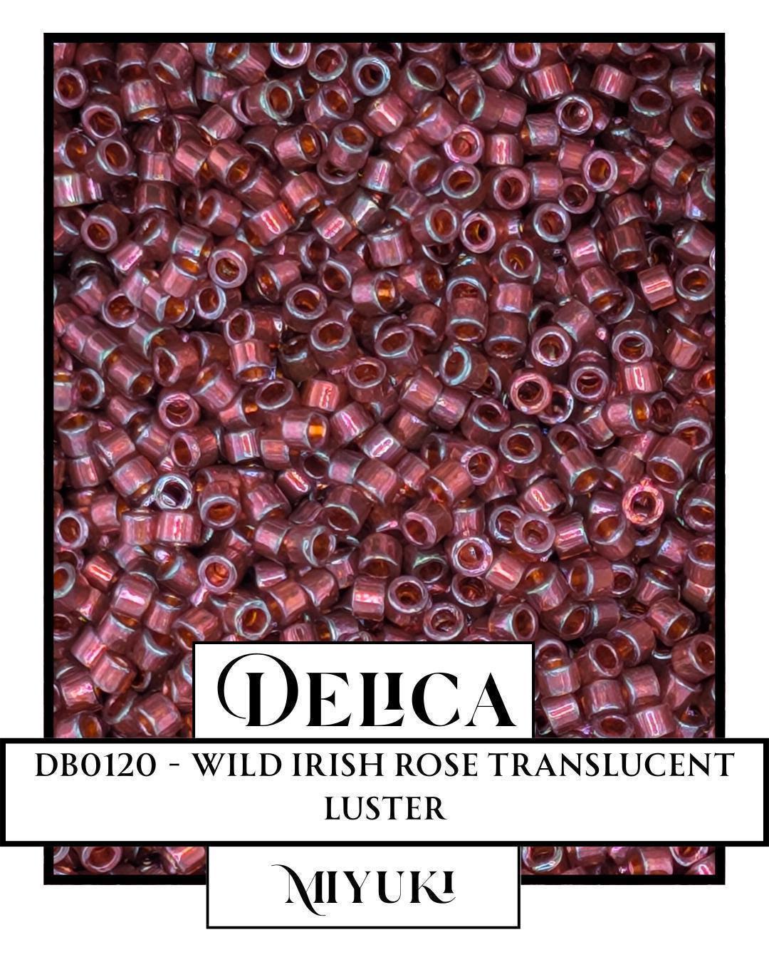 Miyuki Delica Beads – Wild Irish Rose 11/0 Seed Beads | Premium Japanese Glass