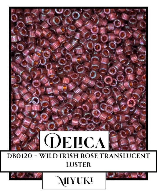 Miyuki Delica Beads – Wild Irish Rose 11/0 Seed Beads | Premium Japanese Glass