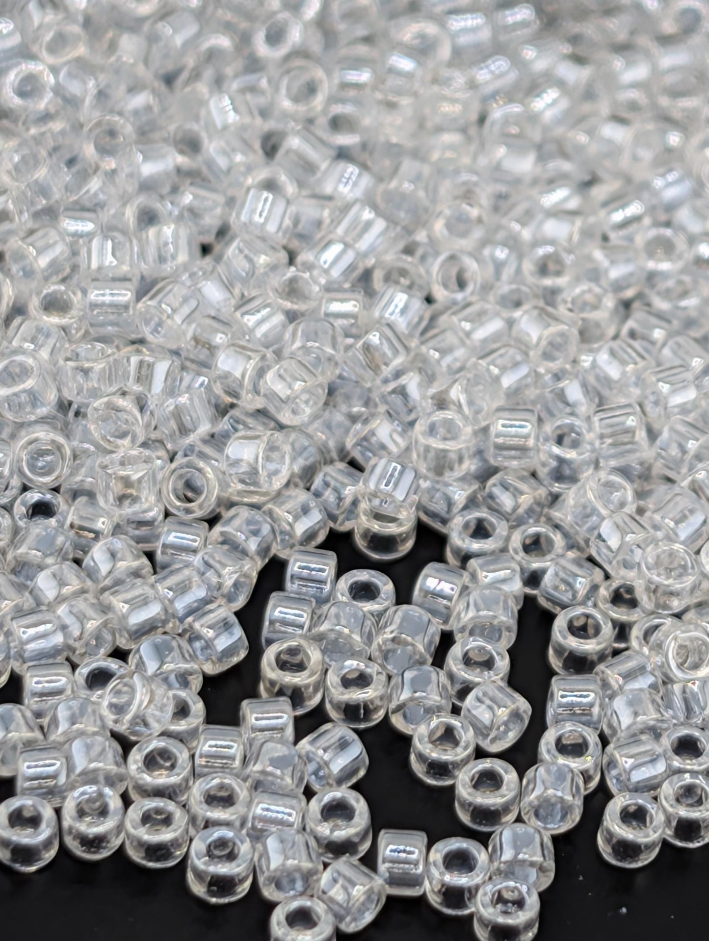 Miyuki Delica Beads - Crystal Glass Seed Bead Tubes for Jewelry Making & Embroidery
