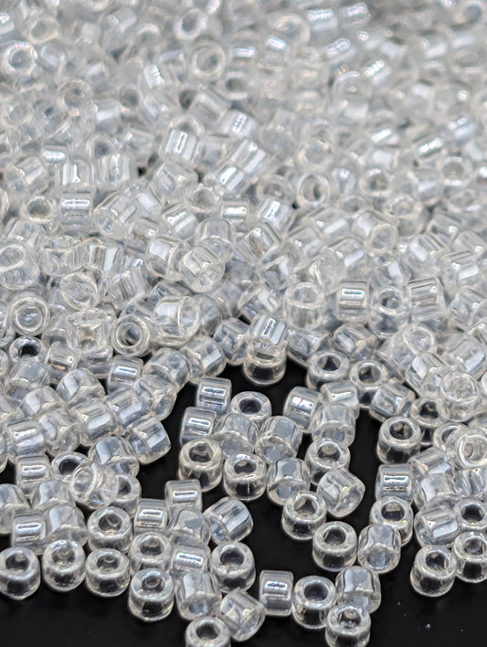 Miyuki Delica Beads - Crystal Glass Seed Bead Tubes for Jewelry Making & Embroidery