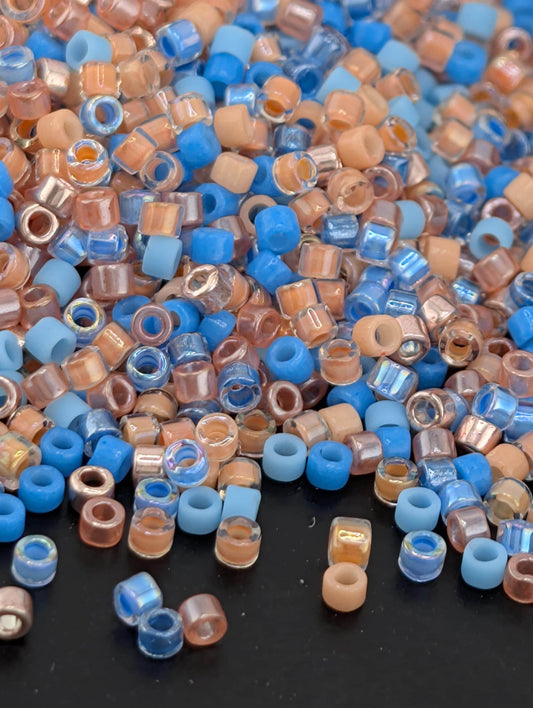 Miyuki Delica Beads – Exclusive Learise Mix Seaside Sorbet | Size 11/0 Glass Seed Beads