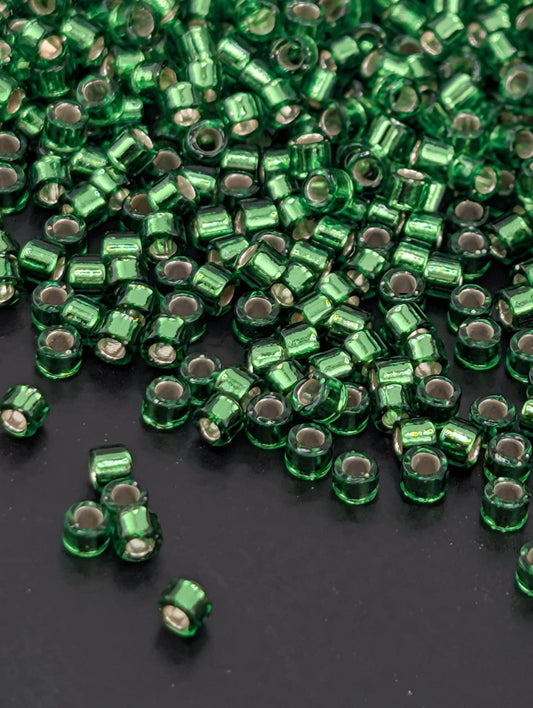 Miyuki Delica Beads - Kelly Green 11/0 Seed Beads | Premium Glass Bead Pack
