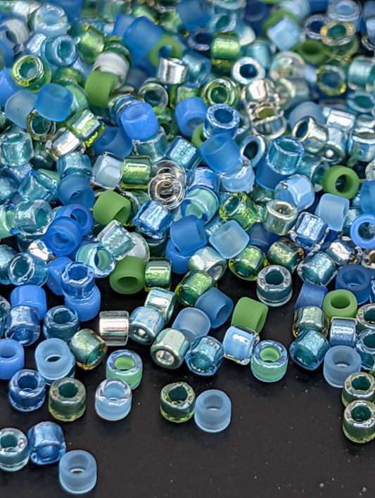 Miyuki Delica Beads – Exclusive Ocean Breeze Mix | Japanese Glass Seed Beads 11/0