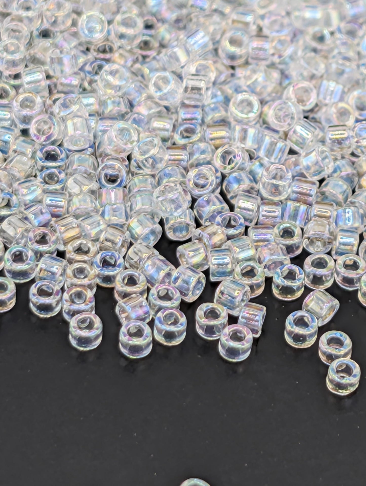Miyuki Delica Beads – Crystal T/R Seed Beads Tubes | Premium Glass Jewelry Making