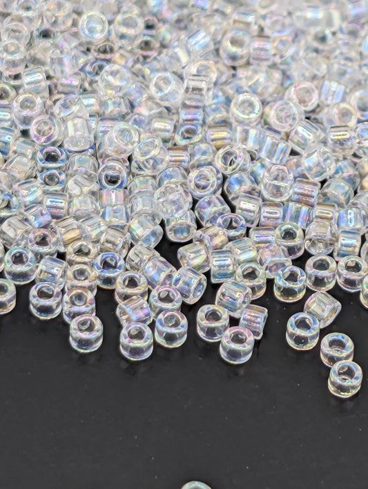 Miyuki Delica Beads – Crystal T/R Seed Beads Tubes | Premium Glass Jewelry Making