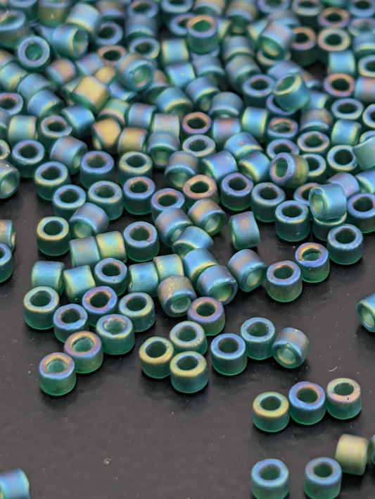 Miyuki Delica Beads - Japanese Glass Seed Beads 11/0 Size, 7 Gram Package