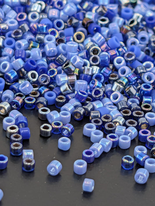 Miyuki Delica Beads | High Quality Seed Bead Weaving Mix 'Midnight Starlight' 1400 pcs