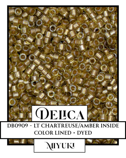 Miyuki Delica Beads - Size 11/0 Japanese Glass Seed Beads | 7g Resealable Mylar Bag