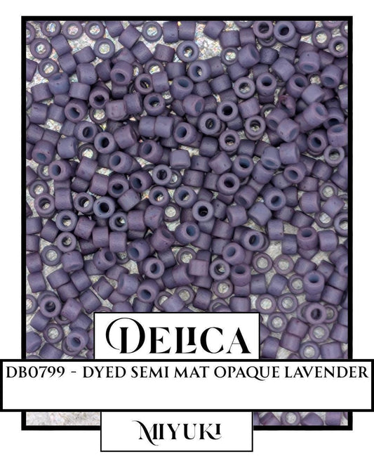 Miyuki Delica Beads – Size 11/0 Japanese Glass Seed Beads in Resealable Mylar Bag
