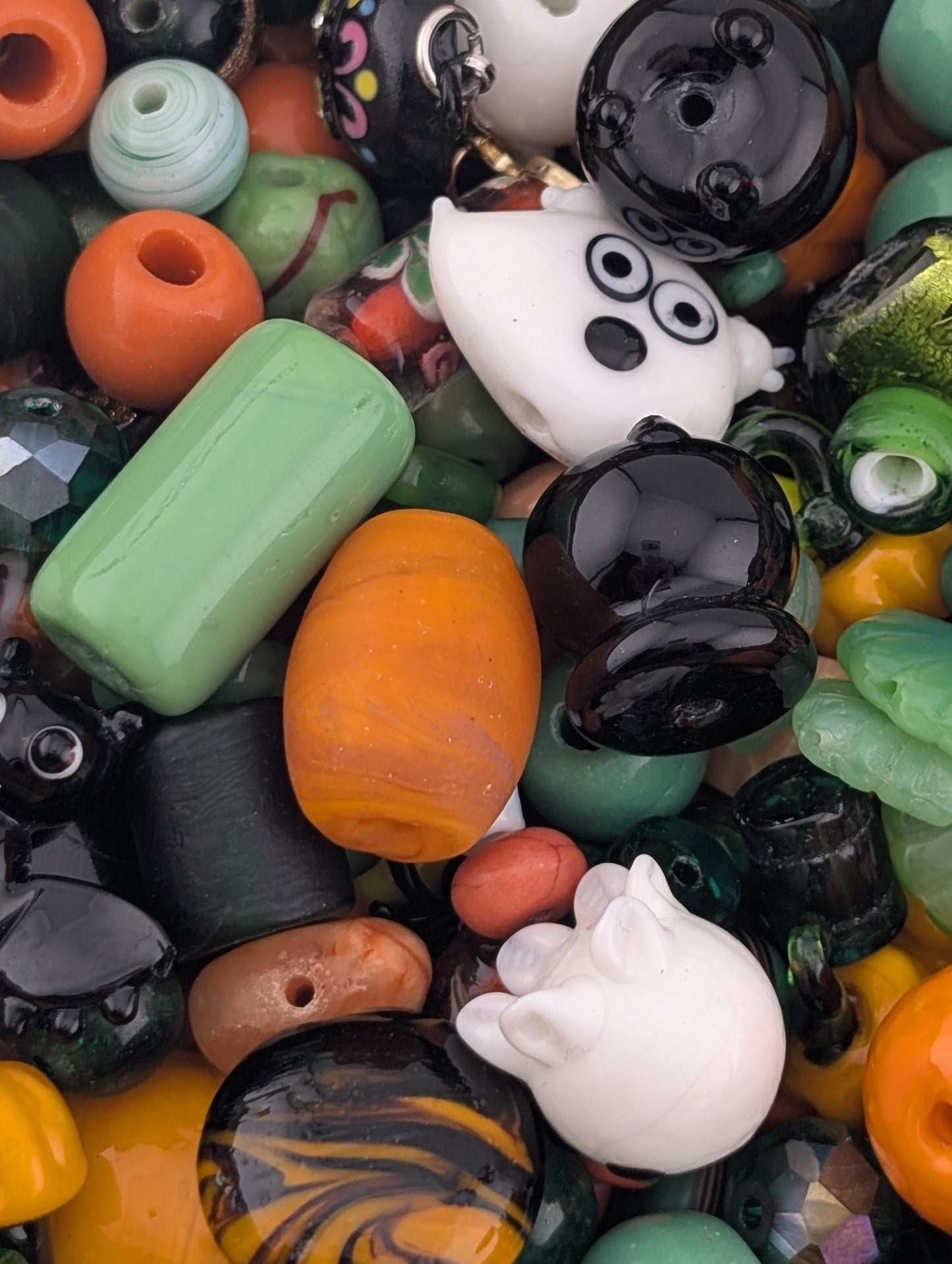 Exclusive "Witches Brew" Glass Bead Soup: DIY Jewelry Making Supplies (56g Pkg)