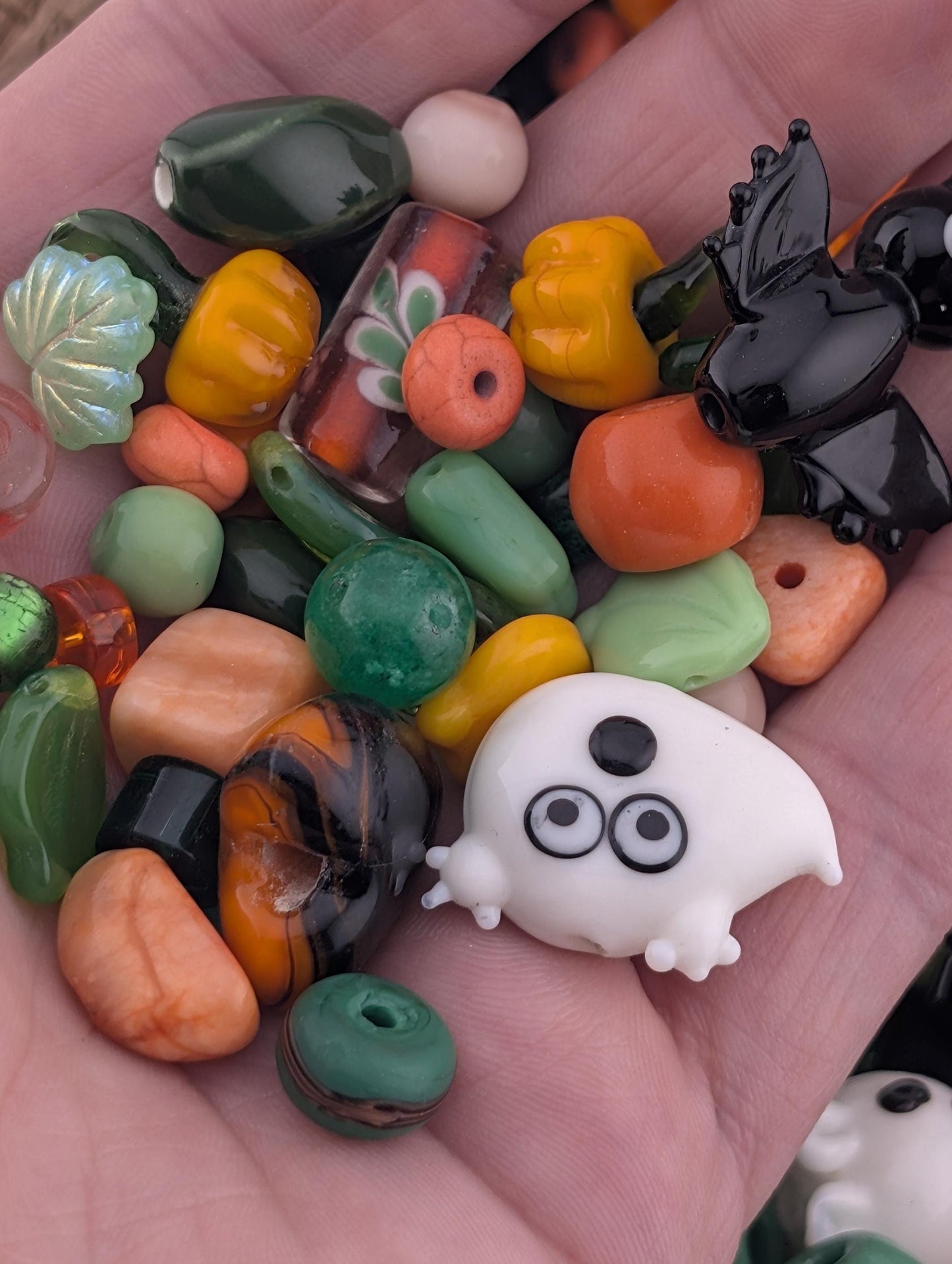 Exclusive "Witches Brew" Glass Bead Soup: DIY Jewelry Making Supplies (56g Pkg)