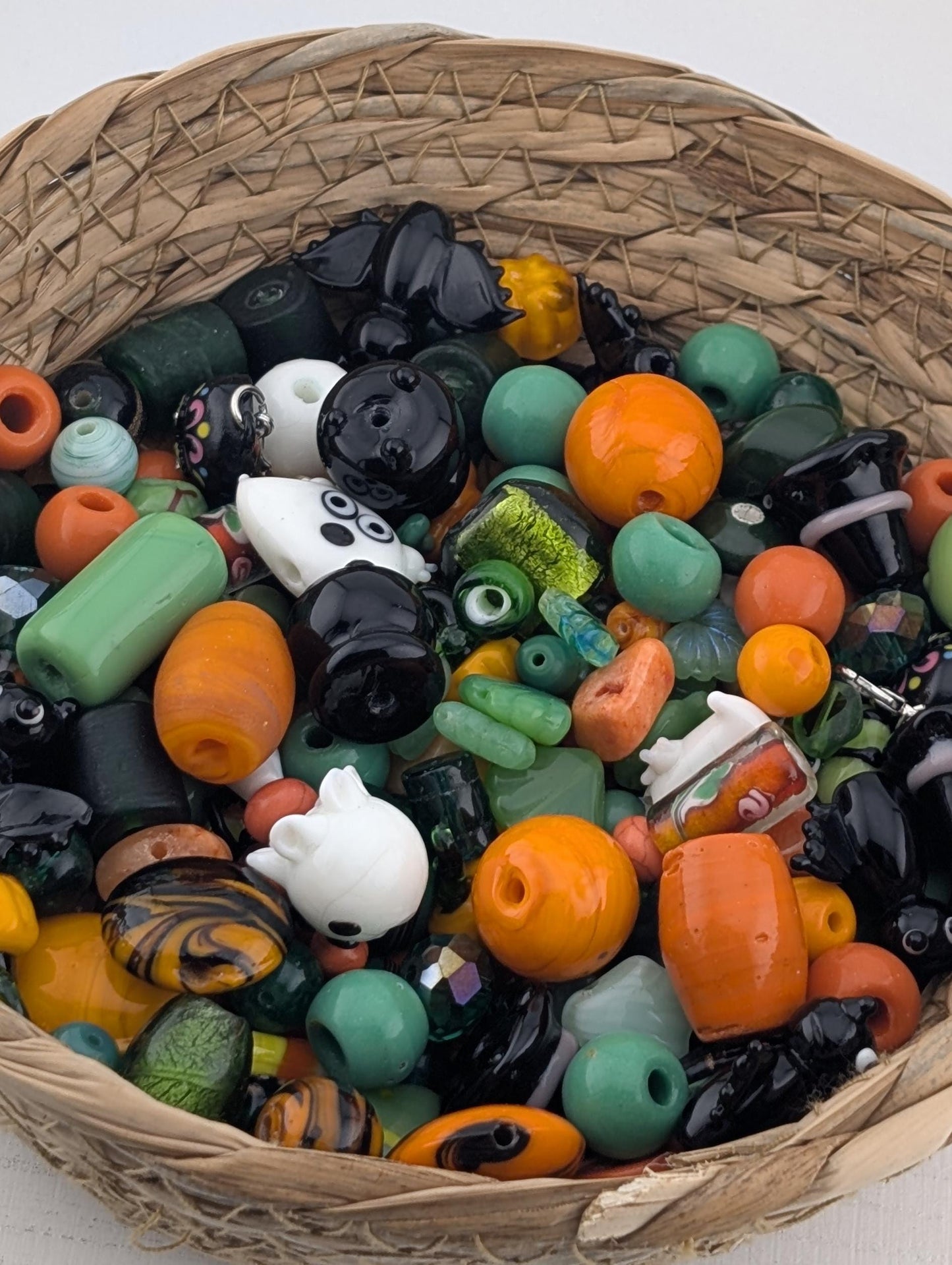 Exclusive "Witches Brew" Glass Bead Soup: DIY Jewelry Making Supplies (56g Pkg)