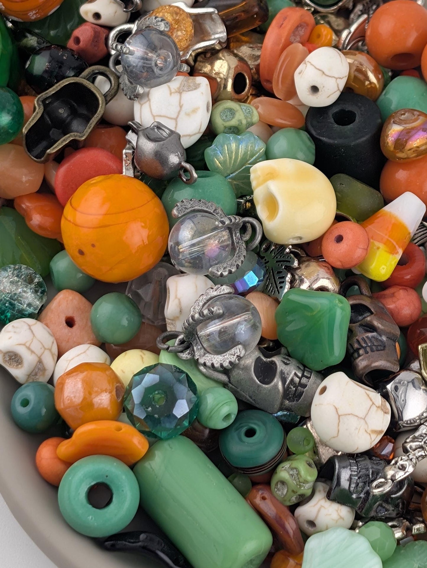 Exclusive "Witches Brew" Glass Bead Soup: DIY Jewelry Making Supplies (56g Pkg)