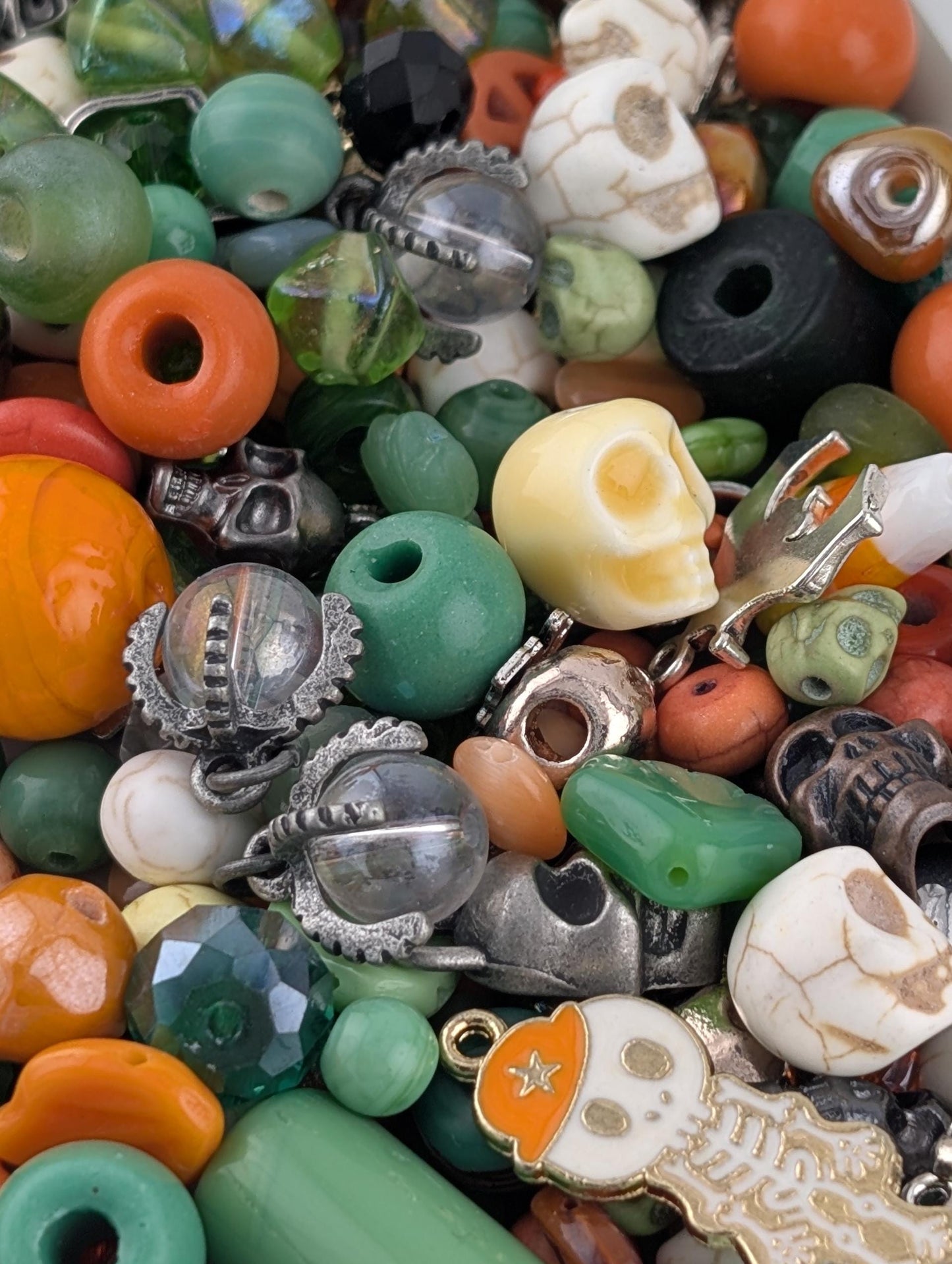 Exclusive "Witches Brew" Glass Bead Soup: DIY Jewelry Making Supplies (56g Pkg)