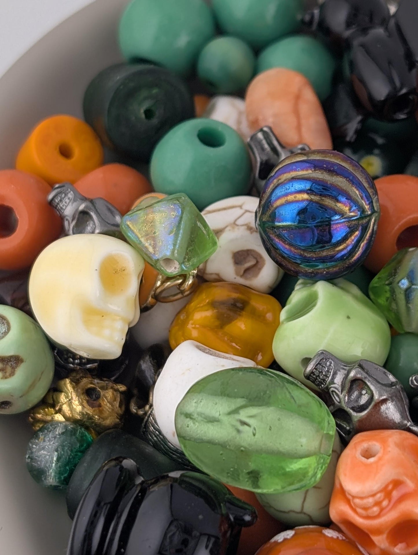 Exclusive "Witches Brew" Glass Bead Soup: DIY Jewelry Making Supplies (56g Pkg)