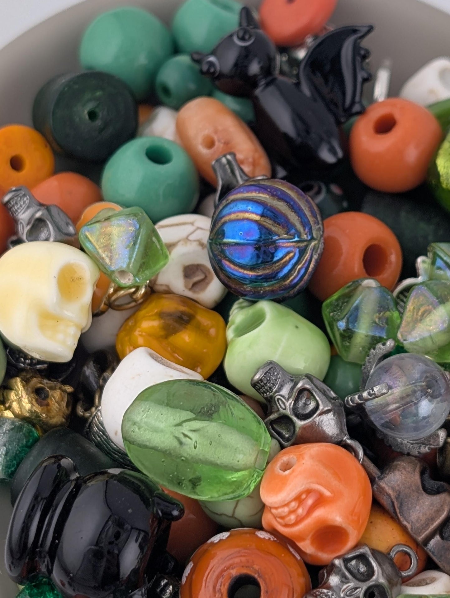 Exclusive "Witches Brew" Glass Bead Soup: DIY Jewelry Making Supplies (56g Pkg)